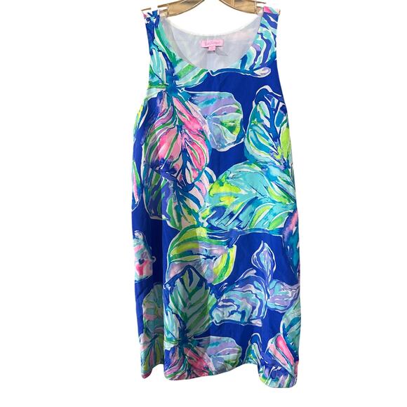 NWT Lilly Pulitzer Jackie Silk Shift Dress Women's Size S Sleeveless 100% Silk - Picture 2 of 8